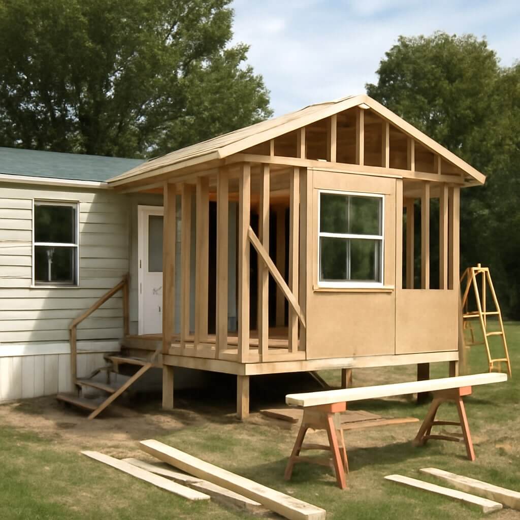How to Add an Addition to Your Mobile Home